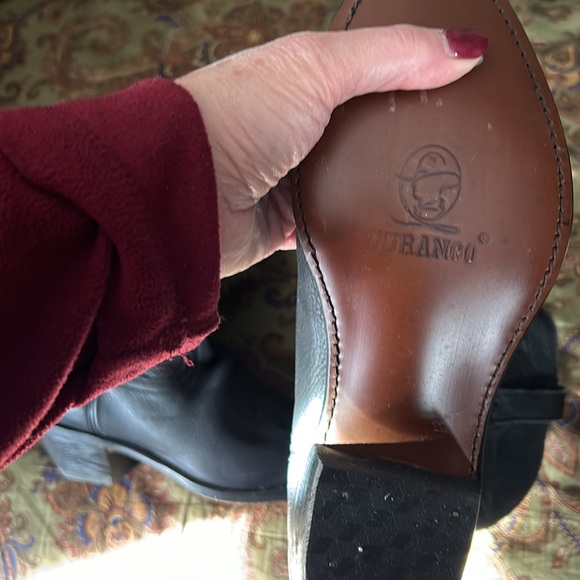 NWOT Durango mid calf size 8 W leather cowboy boots - Picture 3 of 9